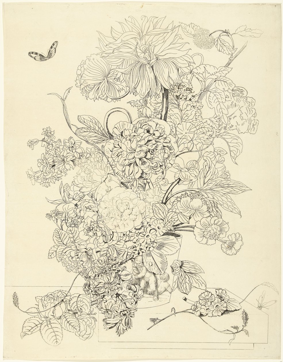 Composizione floreale da Anthonie van den Bos