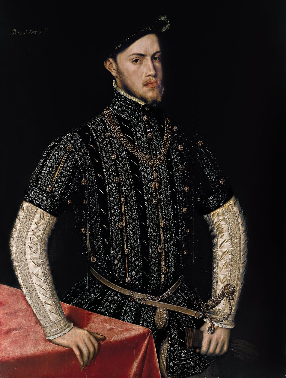 Ritratto di Filippo II da Anthonis Mor