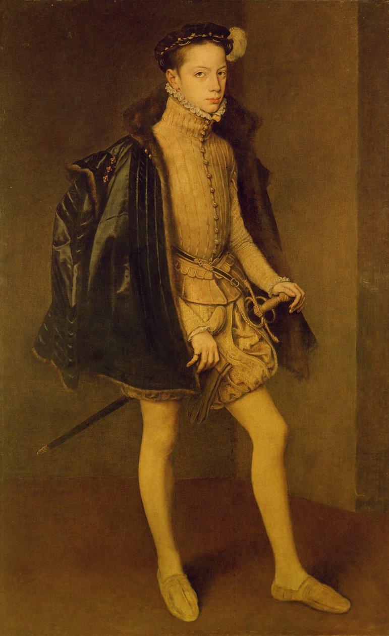 Ritratto di Alessandro Farnese, Duca di Parma da Anthonis van Dashorst Mor