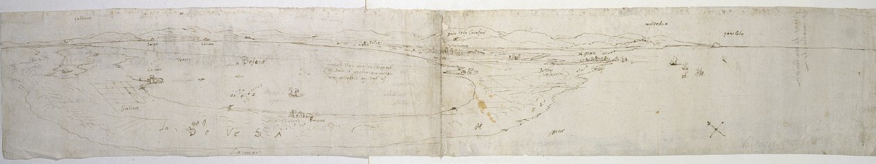 Valencia da Anthonis van den Wyngaerde