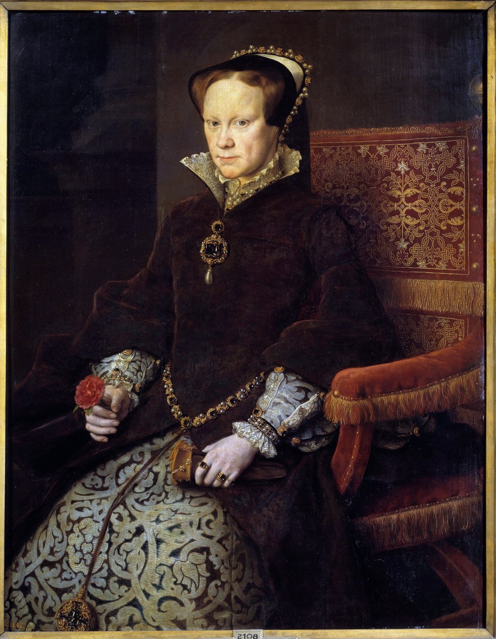 Ritratto di Maria I Tudor da Anthonis van Dashorst (c.1519 1576/77) Mor