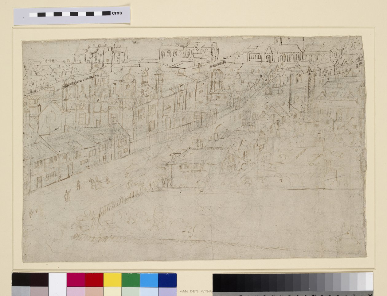 Borough High Street con St. Mary Overy, da 