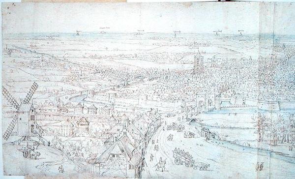 Utrecht da Anthonis van den Wyngaerde