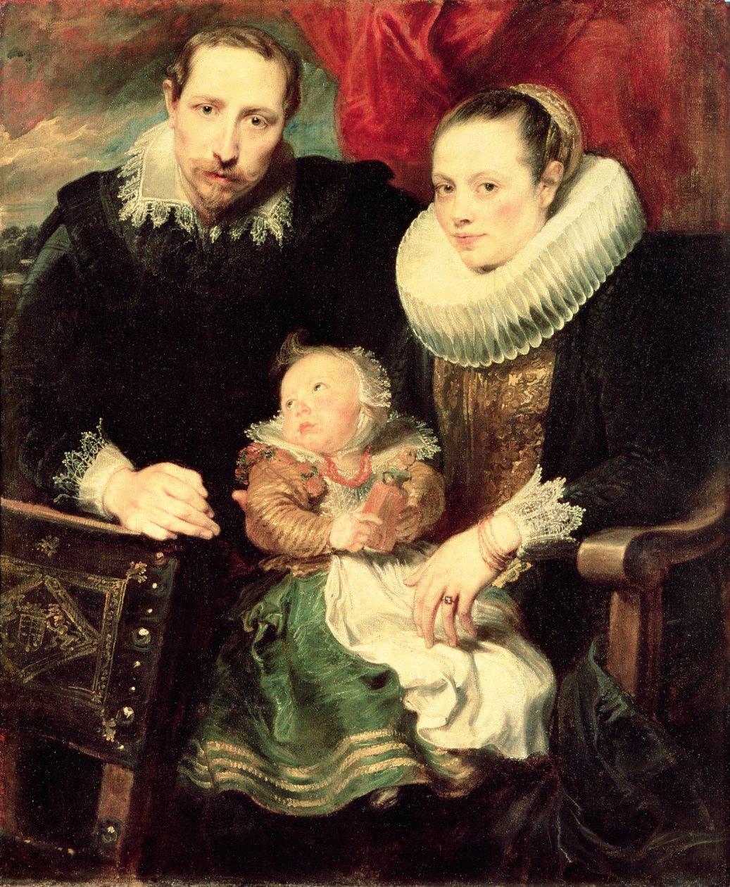 Un ritratto di famiglia, c.1618-21 da Anthony van Dyck