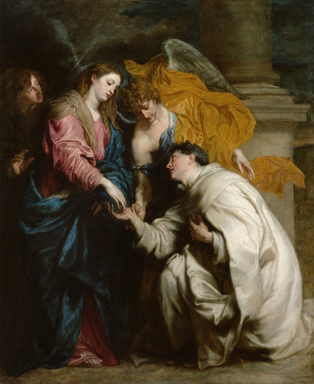 La visione del beato Hermann Joseph da Anthony van Dyck