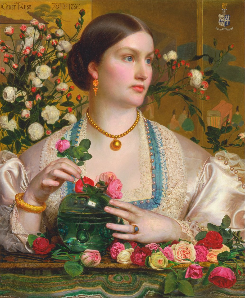 Rosa Grace da Anthony Frederick Augustus Sandys