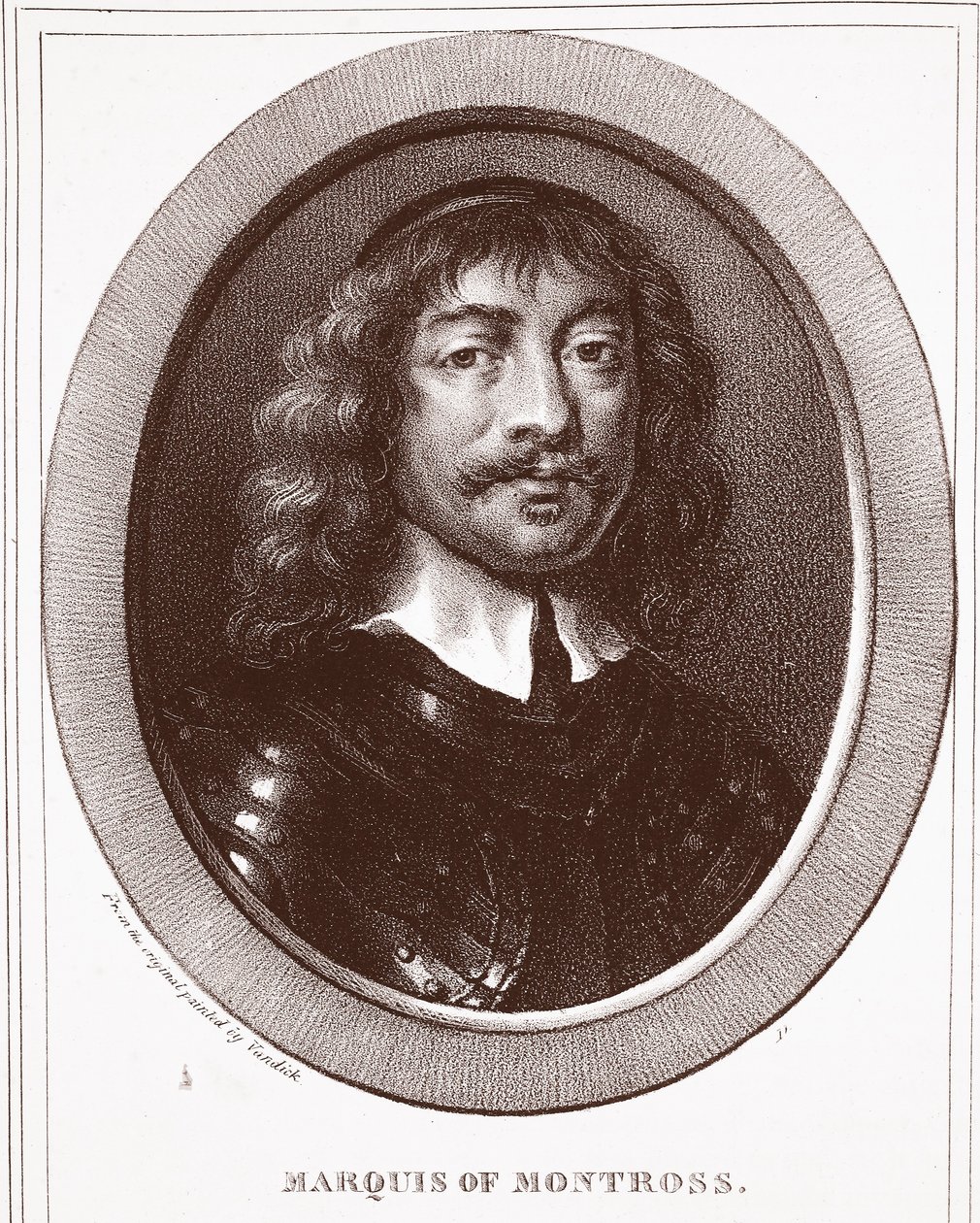 Marchese di Montross, inciso da de Ducarme da Anthony van Dyck