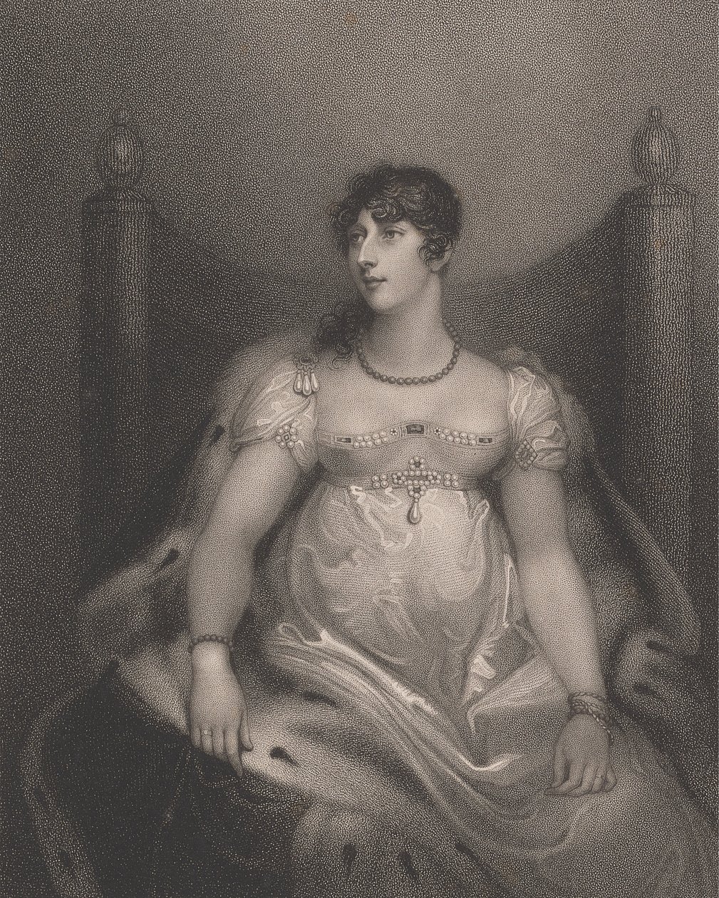 Charlotte Sophia (nata Leveson-Gower), Somerset, Duchessa di Beaufort da Anthony Cardon