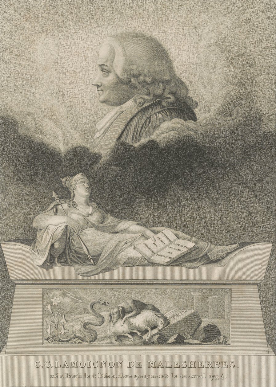 Chrétien Guillaume de Lamoignon de Malesherbes da Anthony Cardon