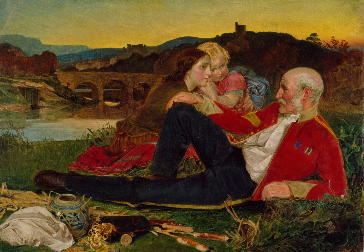 Autunno, c.1860-62 da Anthony Frederick Augustus Sandys