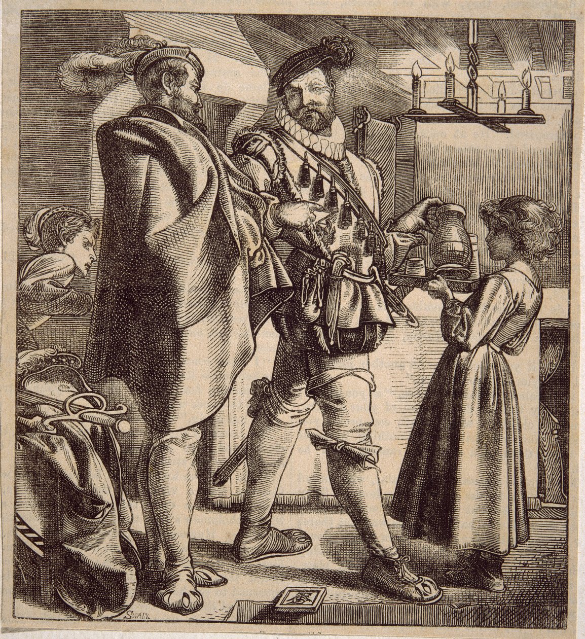 Jacques de Caumont (1558-1652) da Anthony Frederick Augustus Sandys