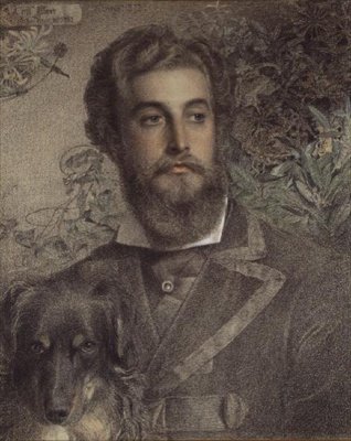 Ritratto di Cyril Flower da Anthony Frederick Augustus Sandys