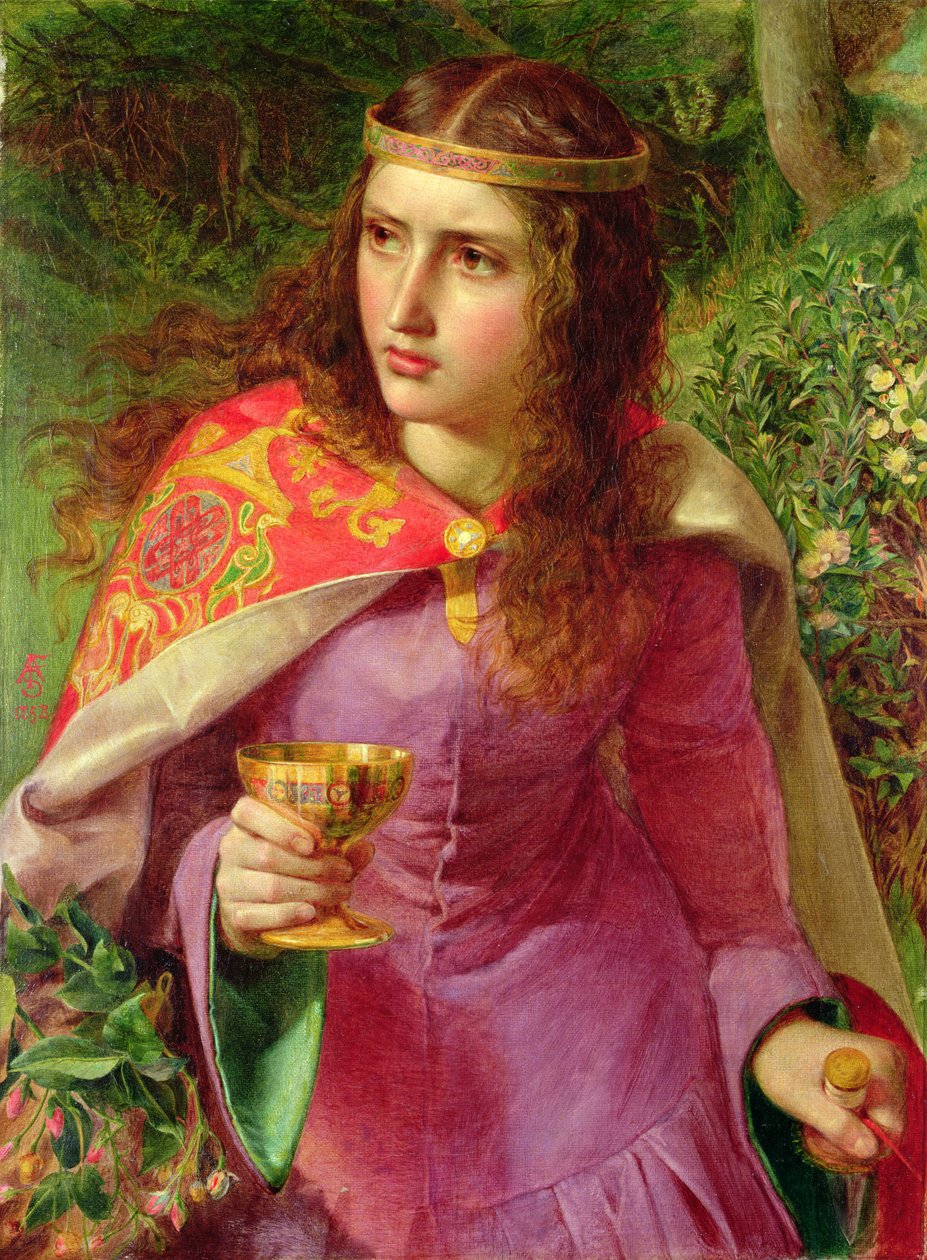 Regina Eleonora, moglie di re Enrico II da Anthony Frederick Augustus Sandys