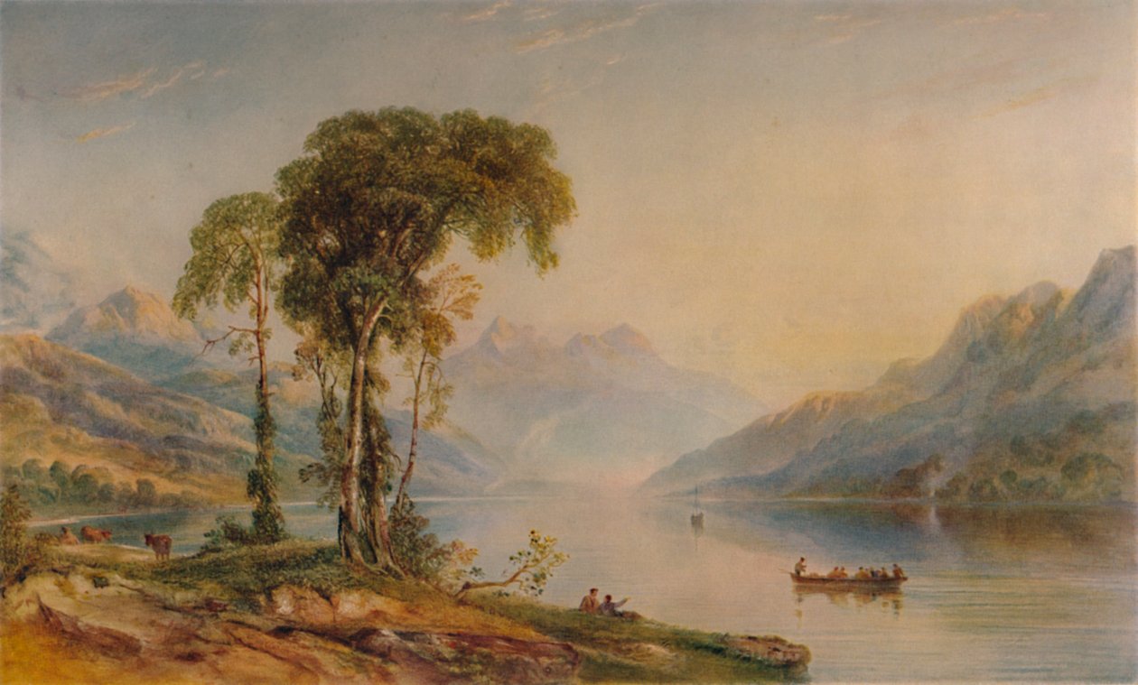 Ben Venue da Loch Achray, 1840, 1935 da Anthony Vandyke Copley Fielding