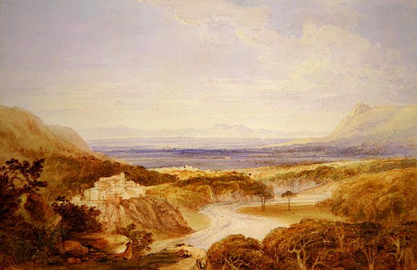 Veduta del fiume da Anthony Vandyke Copley Fielding
