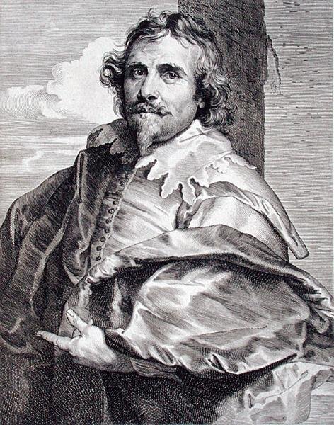 Daniel Mytens, inciso da Paulus Pontius da Anthony van (after) Dyck