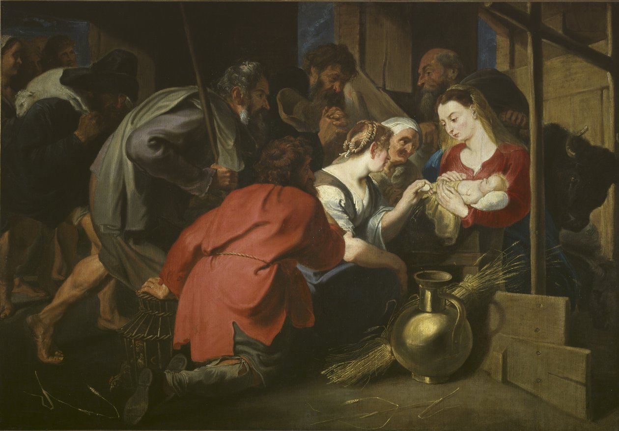 Adorazione dei pastori da Anthony van (follower of) Dyck