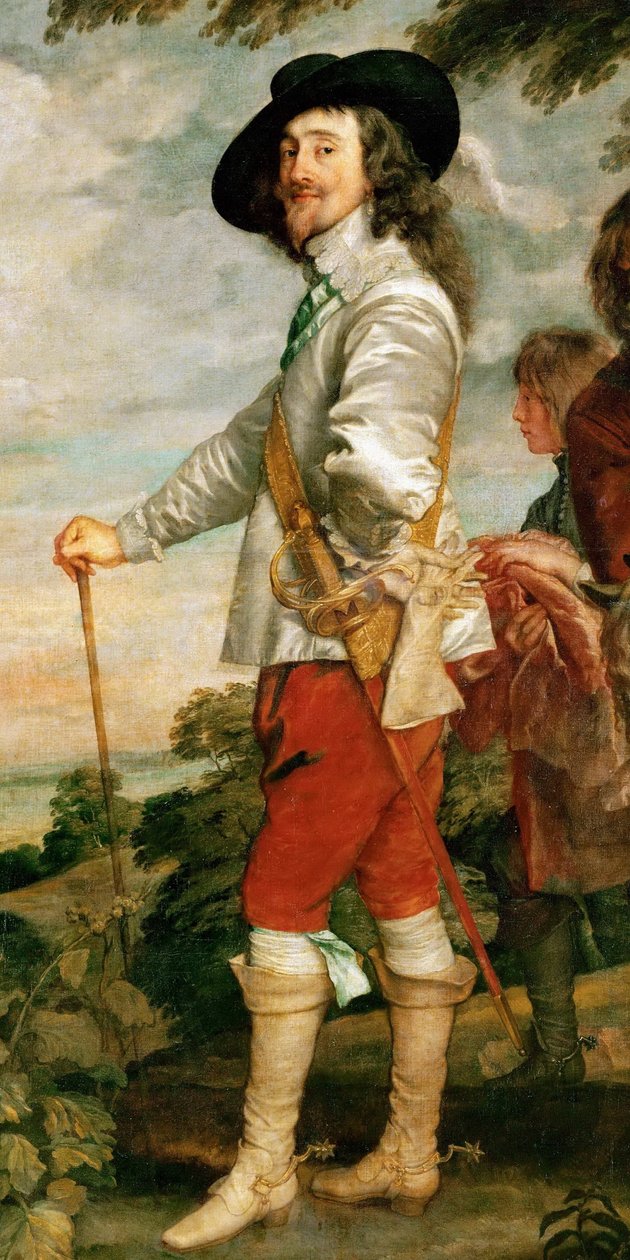 Carlo I a caccia da Anthony van Dyck