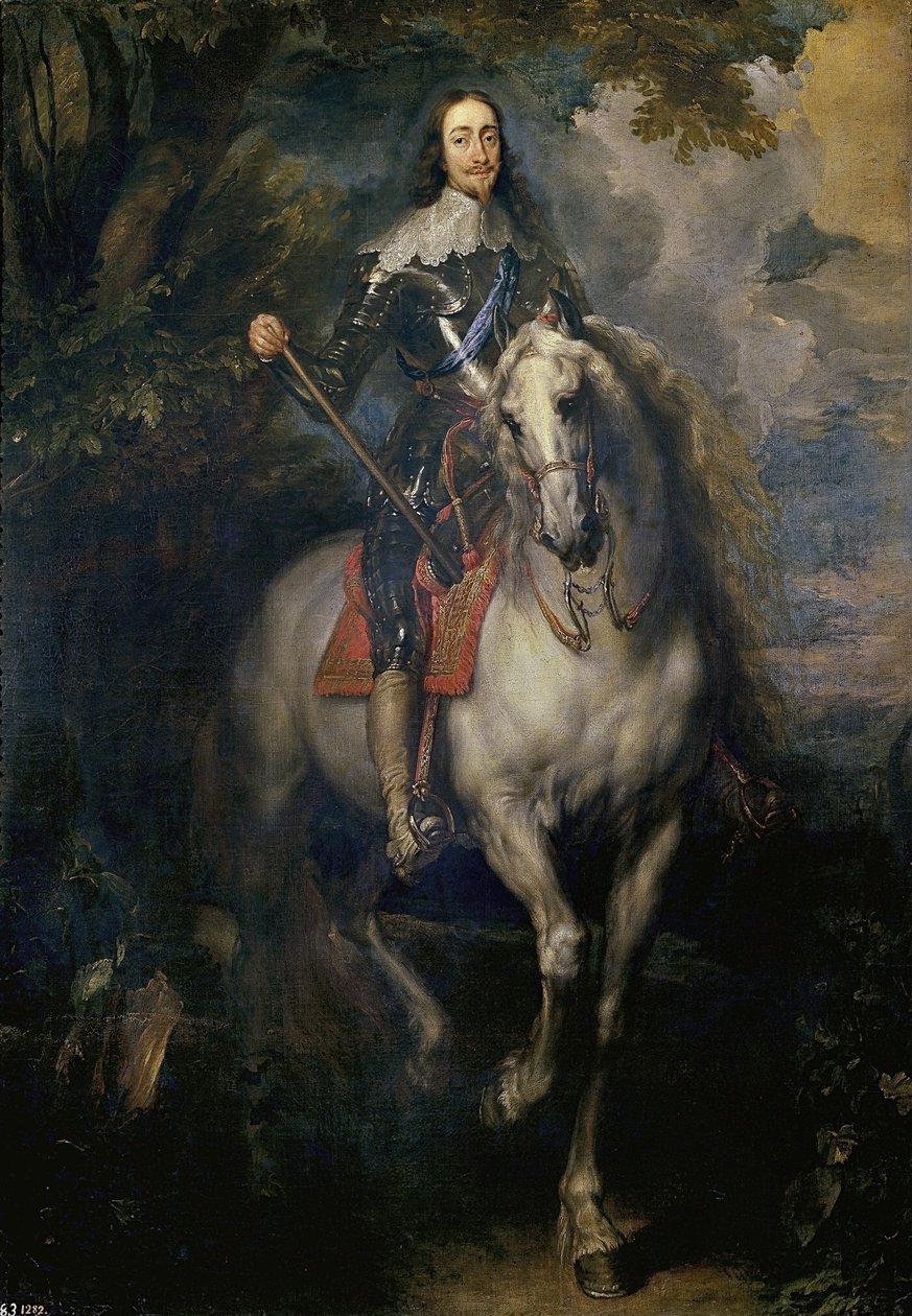 Ritratto equestre di Carlo I (Carlo I a cavallo) da Anthony van Dyck