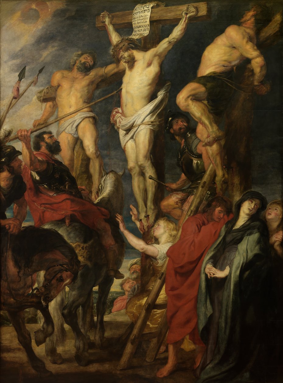 Cristo in croce, "Le coup de lance da Anthony van Dyck