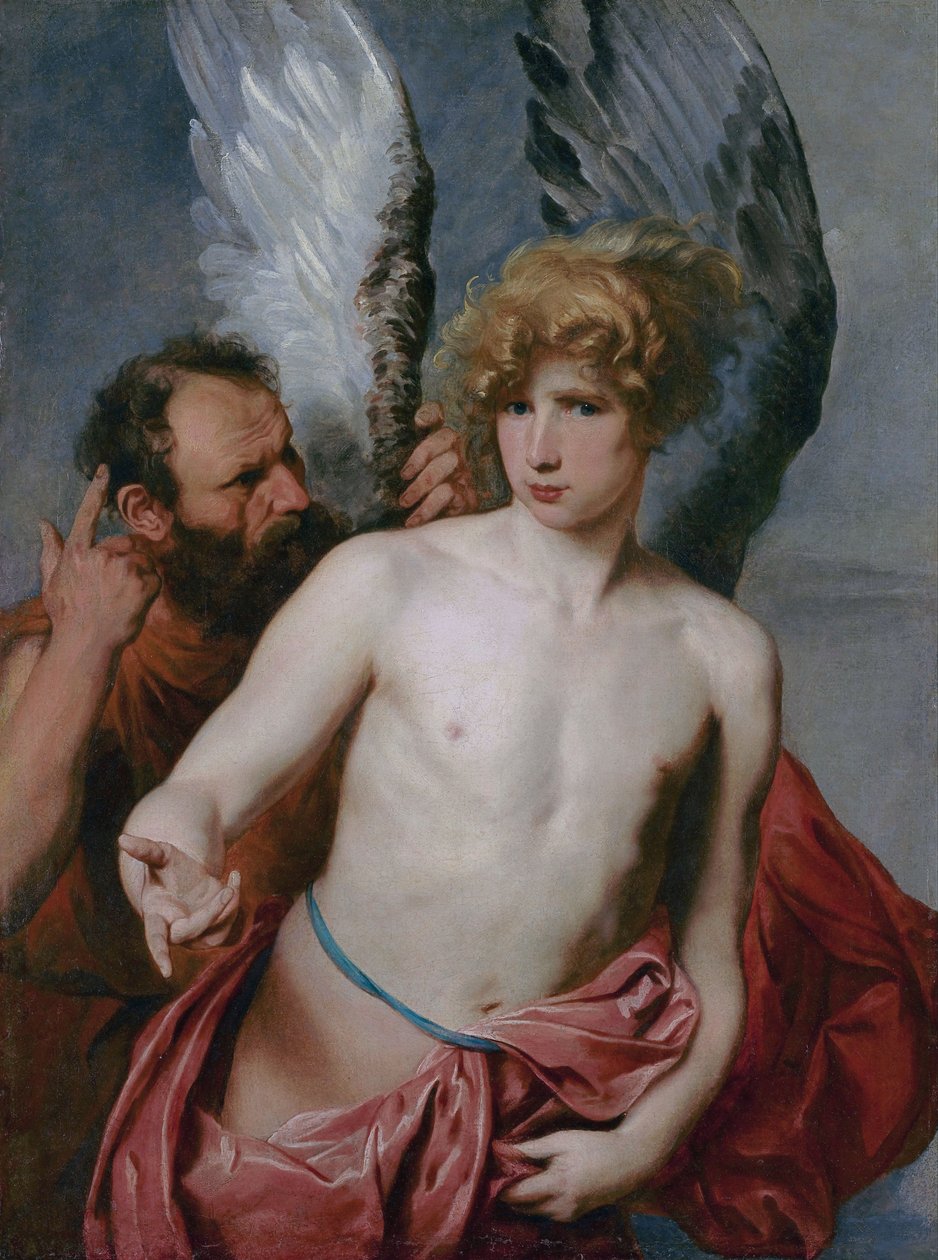 Dedalo e Icaro da Anthony van Dyck