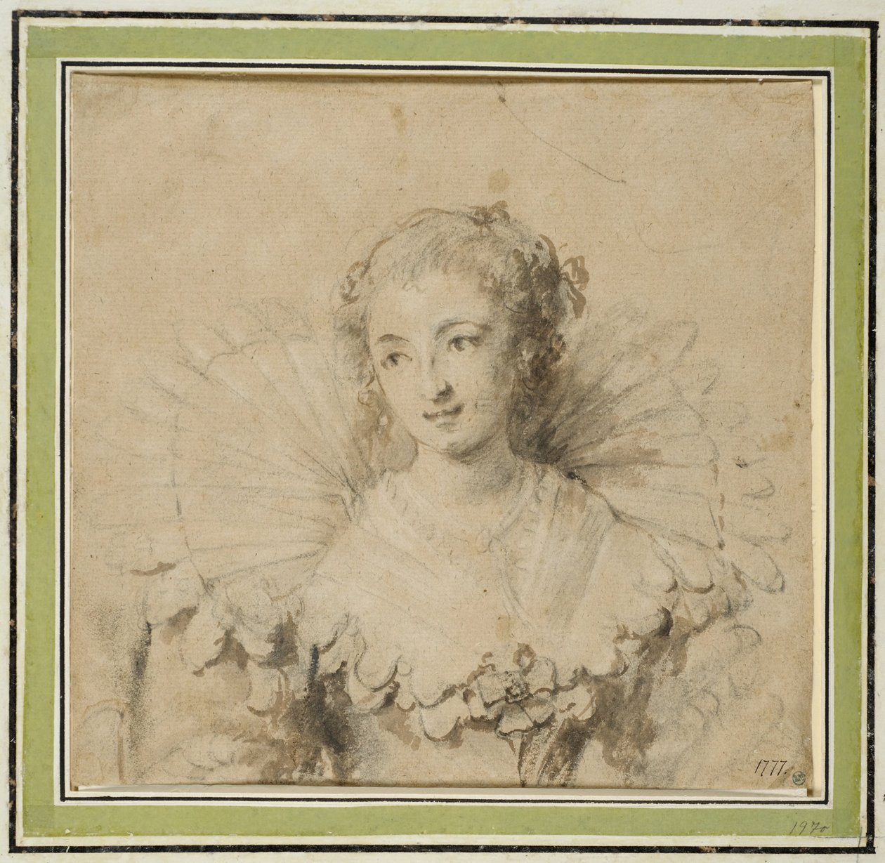 Ritratto di dama da Anthony van Dyck