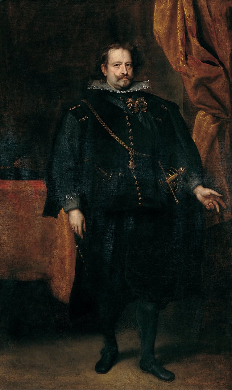 Diego de Mexía, marchese di Leganés da Anthony van Dyck