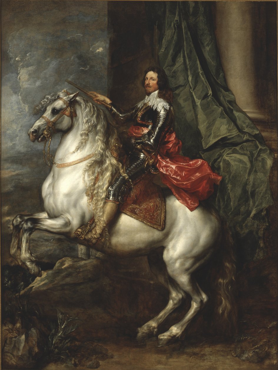 Ritratto Equestre di Tommaso Francesco di Savoia, Principe di Carignano da Anthony van Dyck