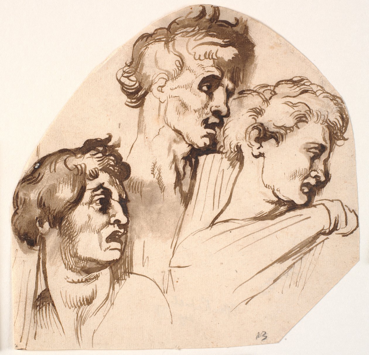 Teste dei littori e del consigliere del proconsole da Anthony van Dyck