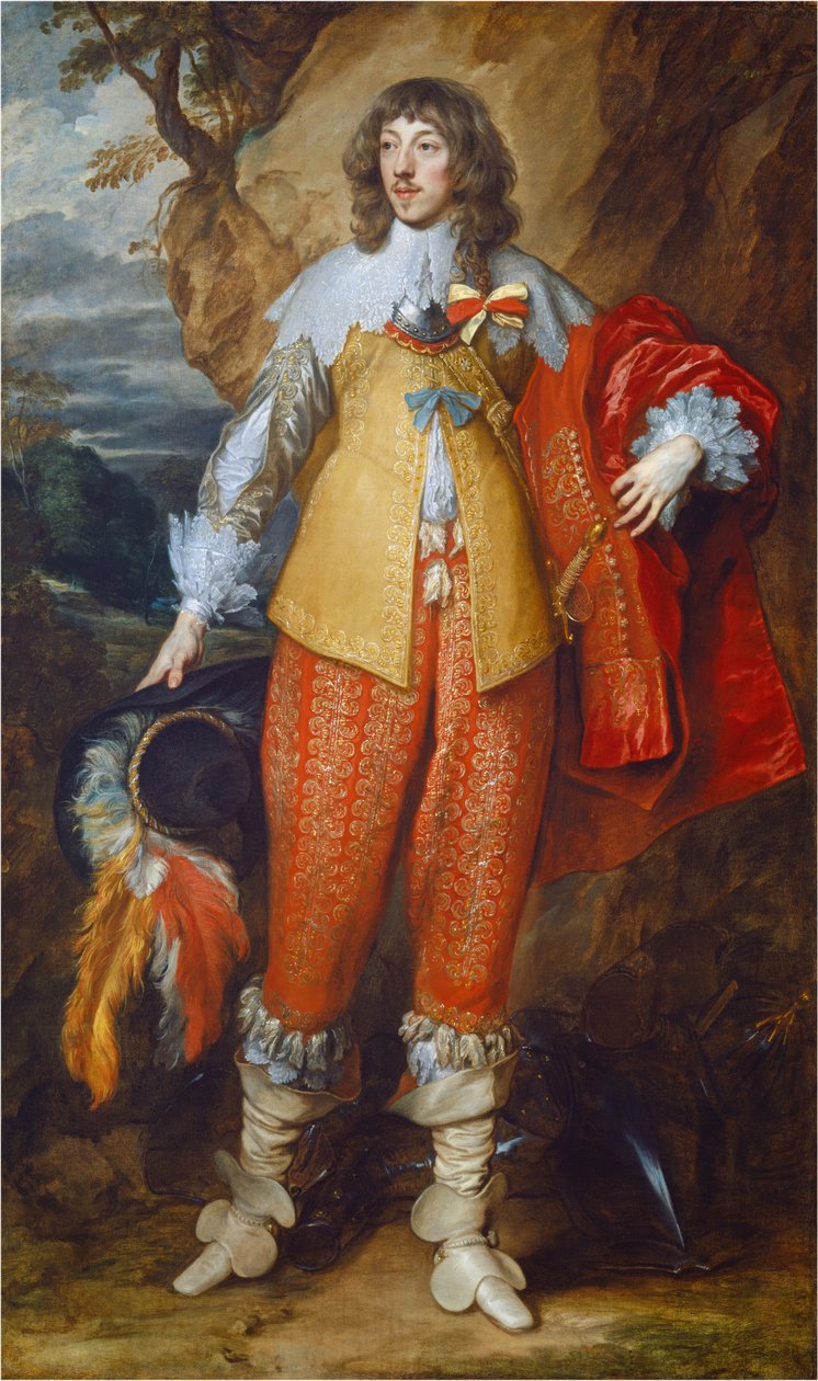 Enrico II di Lorena, 1634 circa (olio su tela) da Anthony van Dyck