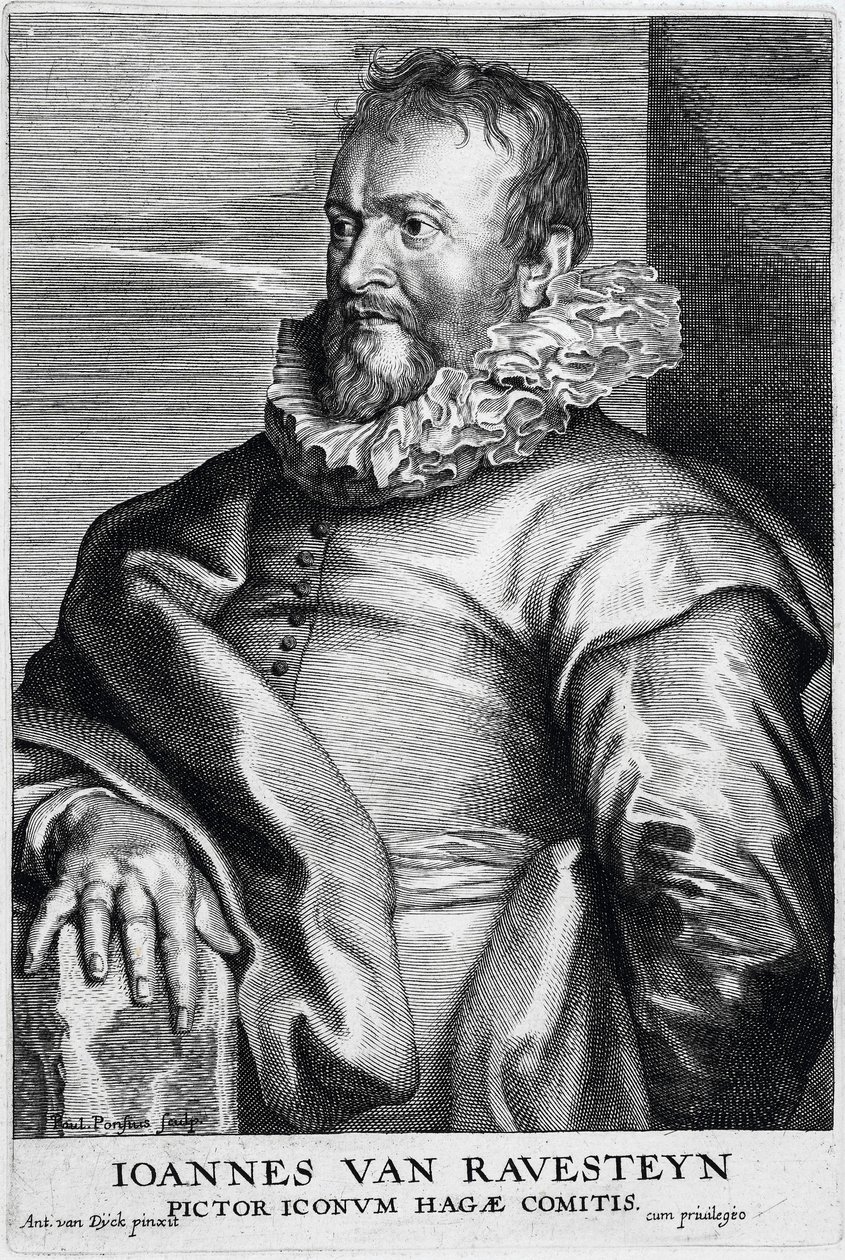 Ioannes van Ravesteyn - Pictor Iconvm Hagae Comitis da Anthony van Dyck