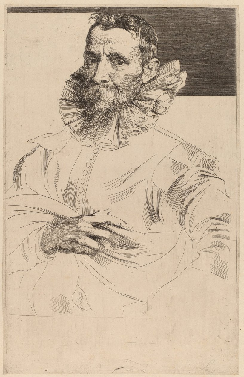 Jan Bruegel il Vecchio, probabilmente 1626-1641 da Anthony van Dyck