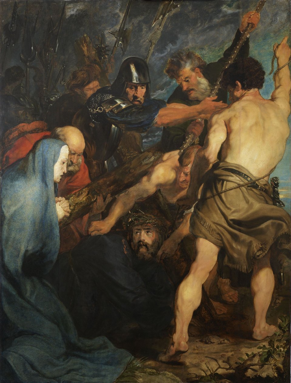 Gesù Cristo porta la croce da Anthony van Dyck