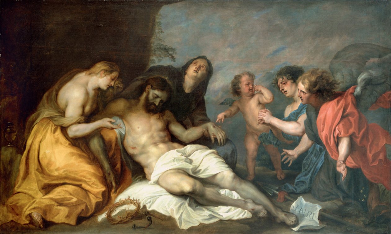 Lamento su Cristo morto da Anthony van Dyck