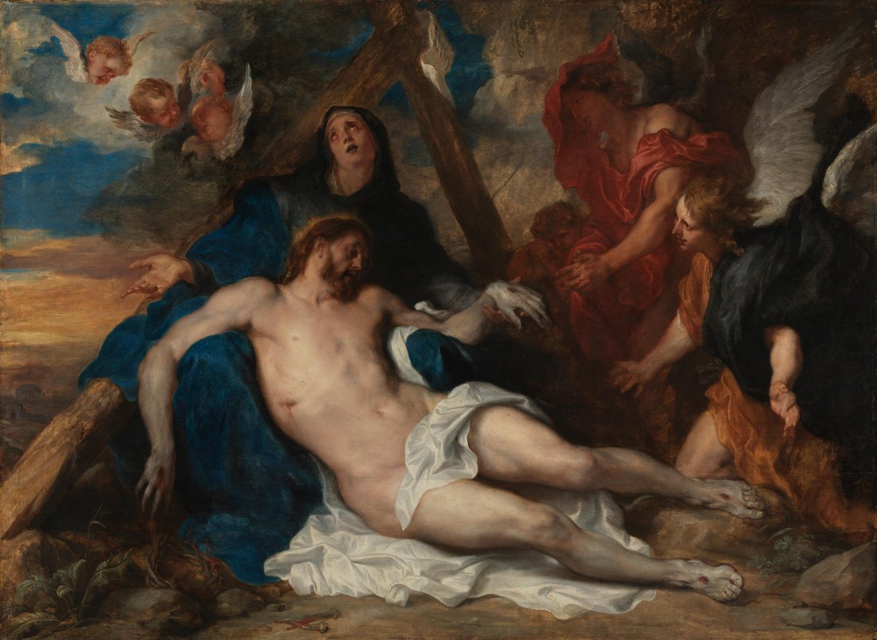Lamentazione di Cristo da Anthony van Dyck