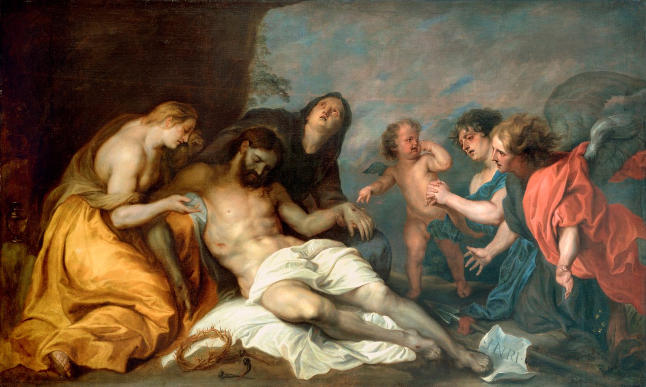 Compianto sul Cristo morto da Anthony van Dyck