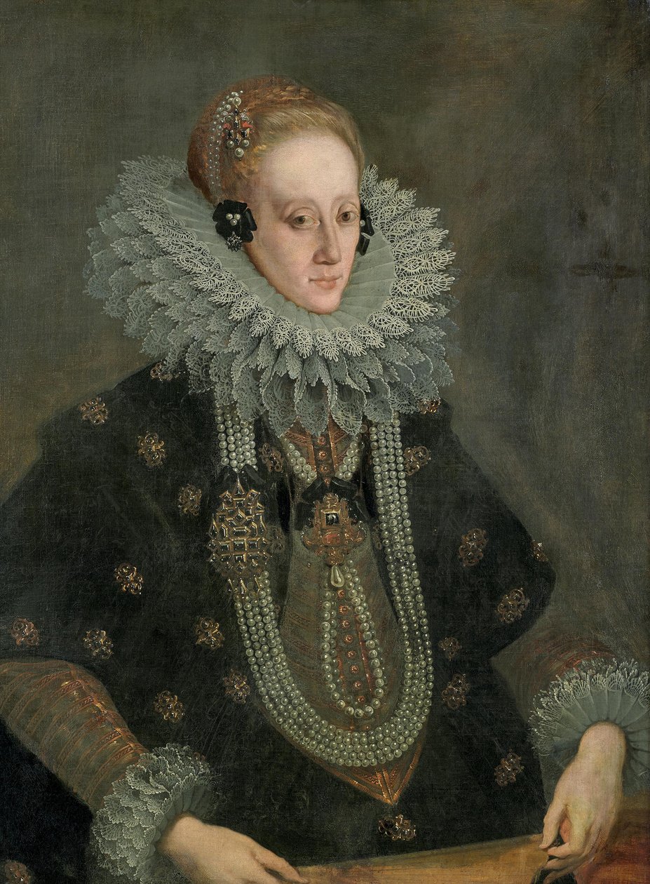 Magdalena, figlia di Guglielmo V di Baviera (successore) da Anthony van Dyck