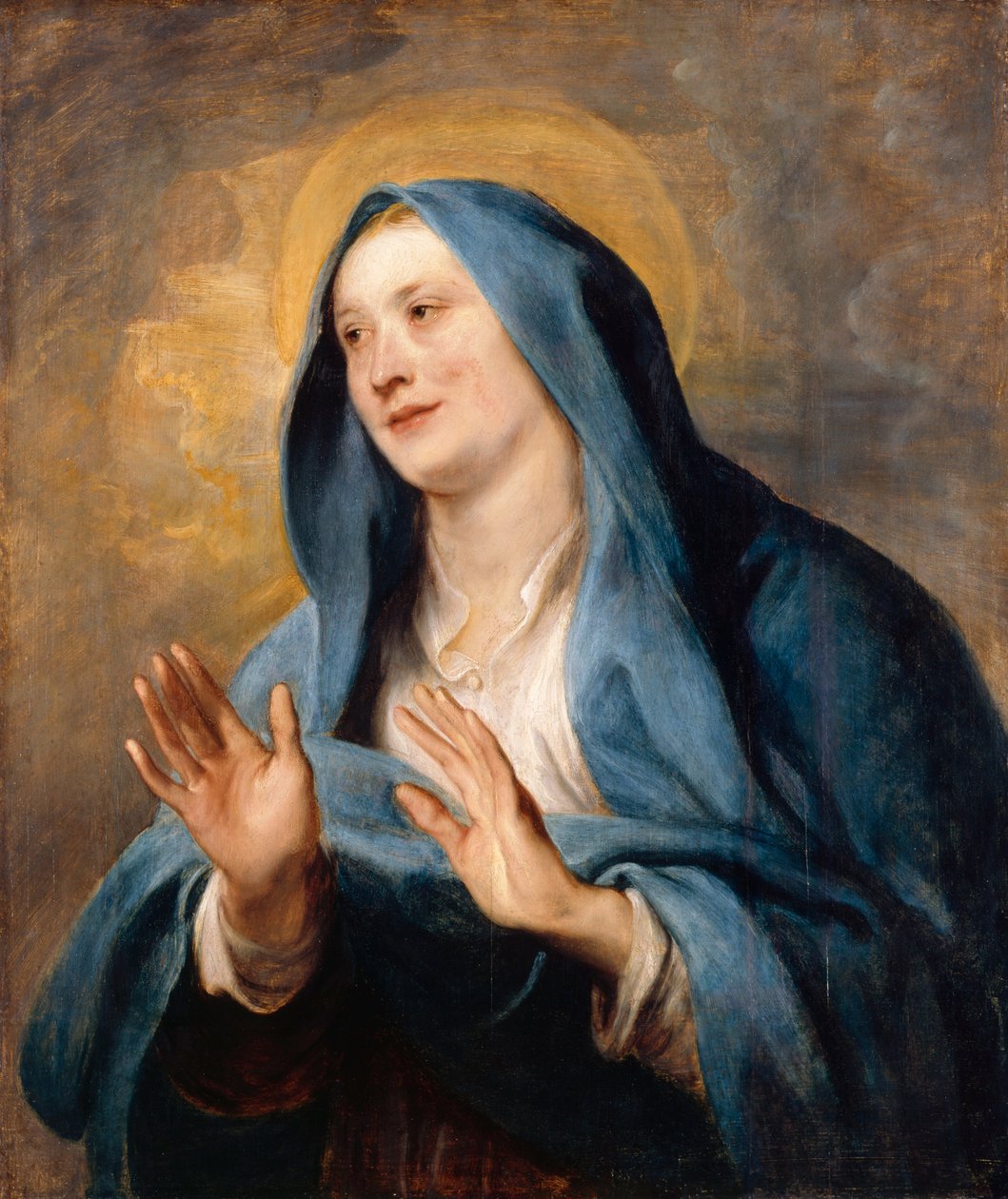 Maria come Mater Dei da Anthony van Dyck