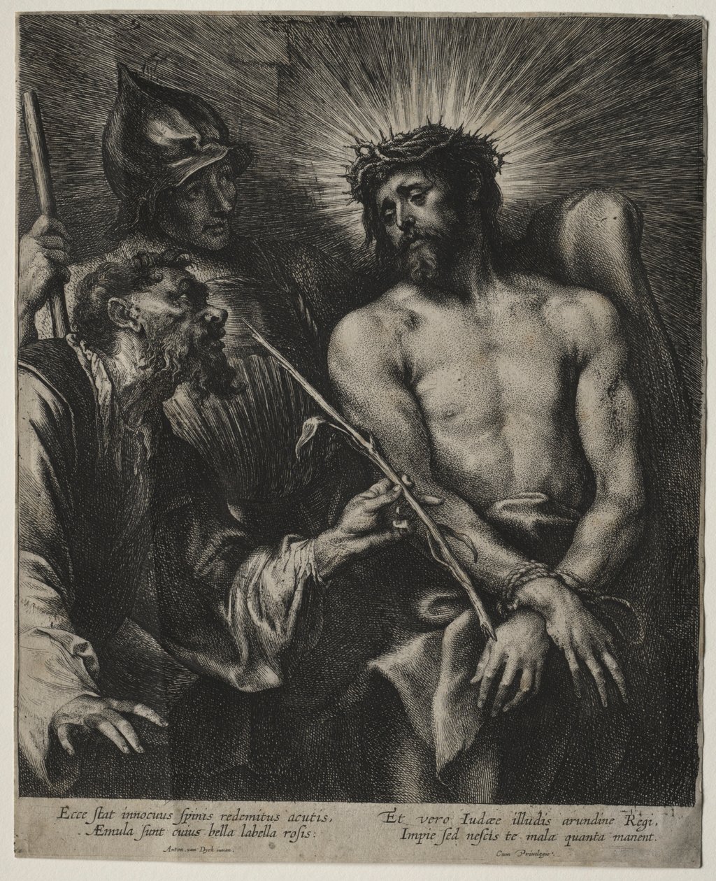 Derisione di Cristo da Anthony van Dyck