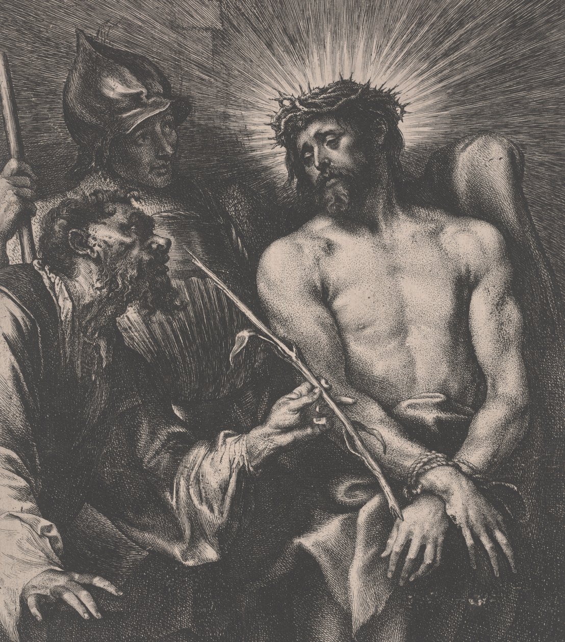 Derisione di Cristo, c.1630 da Anthony van Dyck