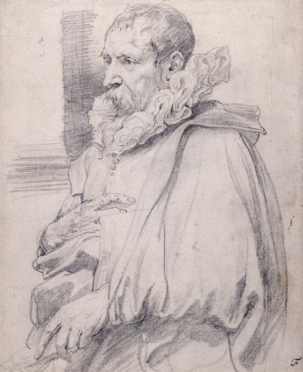 Pieter Brueghel il Giovane da Anthony van Dyck