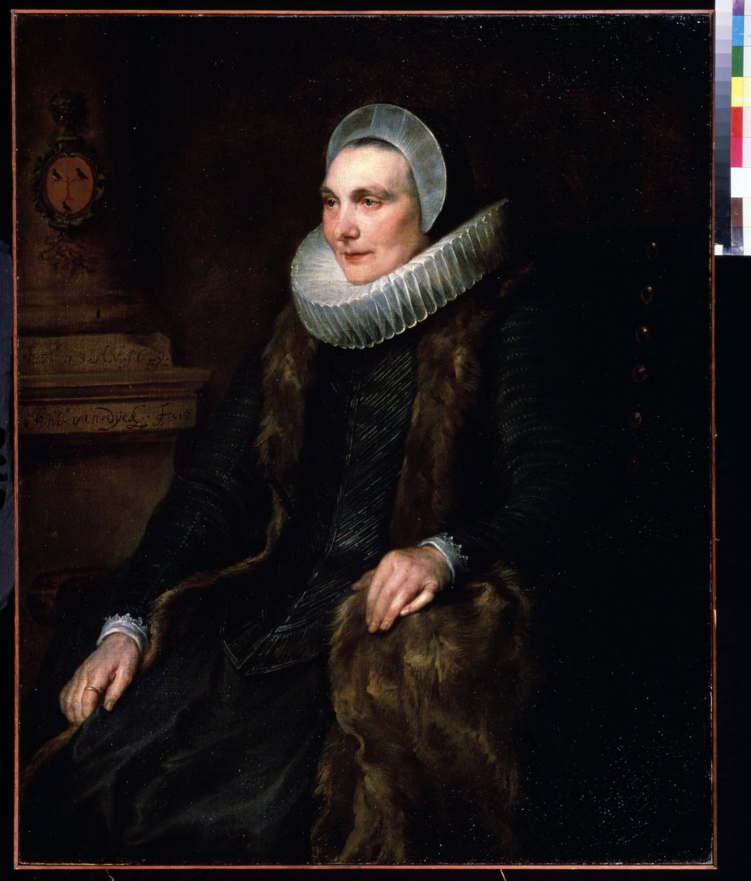Ritratto di Maria Bosschaert da Anthony van Dyck
