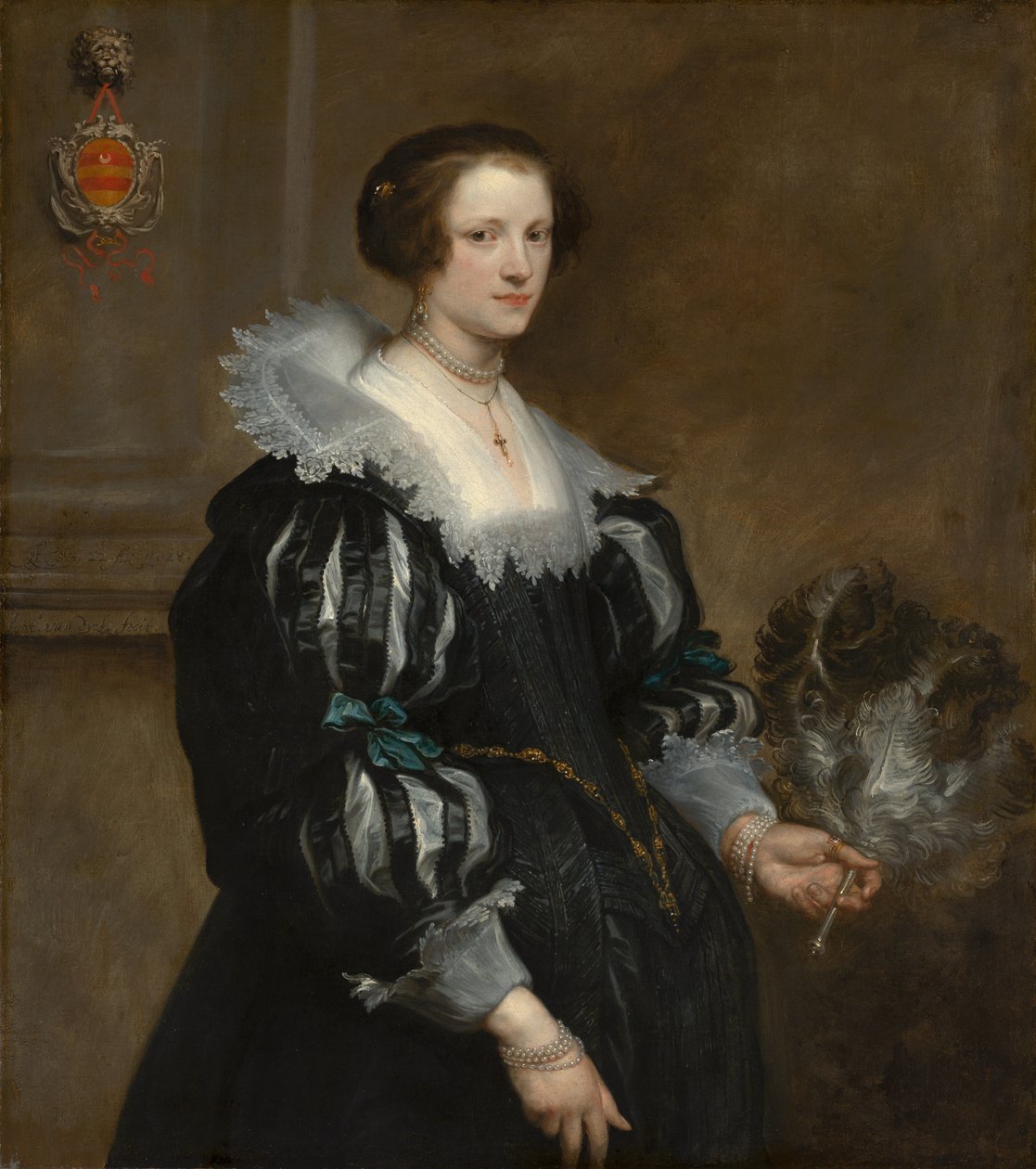 Ritratto di Anna Wake da Anthony van Dyck