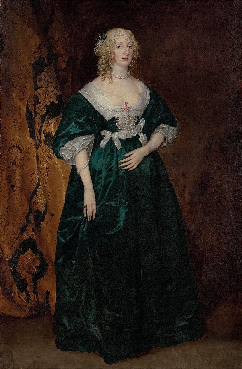 Ritratto di Anne Sophia Herbert, contessa di Carnarvon (-1695) da Anthony van Dyck