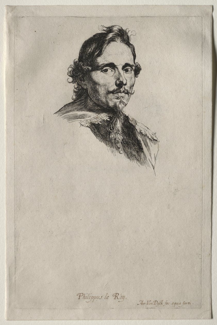 Ritratto del barone Philippe Le Roy da Anthony van Dyck