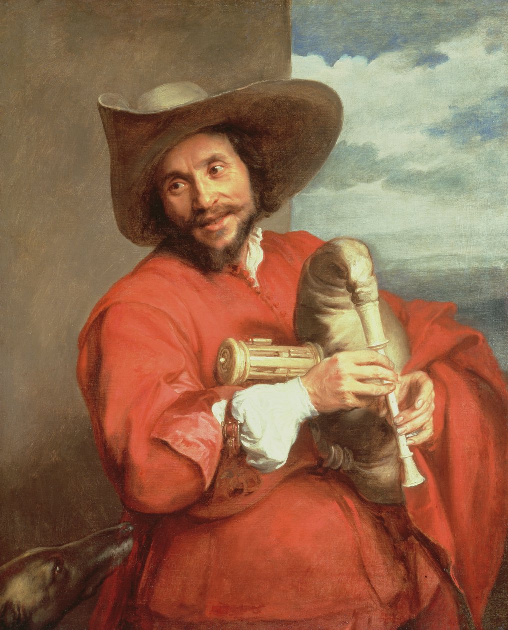 Ritratto di Francois Langlois (1589-1647) c.1637 da Anthony van Dyck