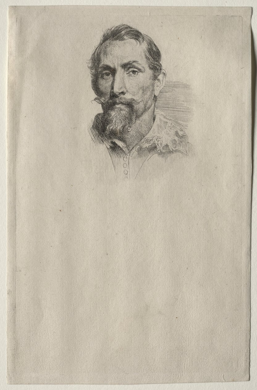 Ritratto di Frans Snyders da Anthony van Dyck