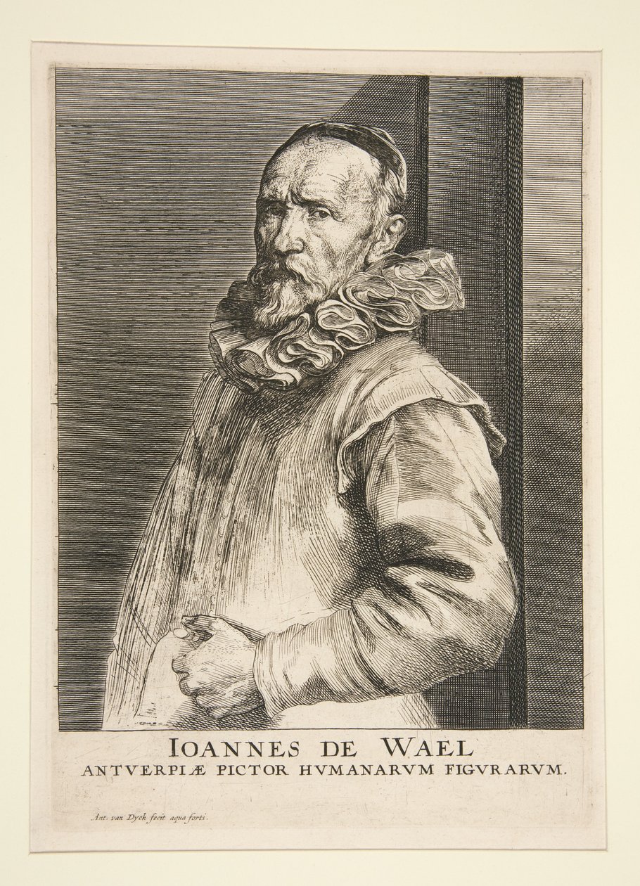 Ritratto di Jan de Wael (1558-1633) da Anthony van Dyck
