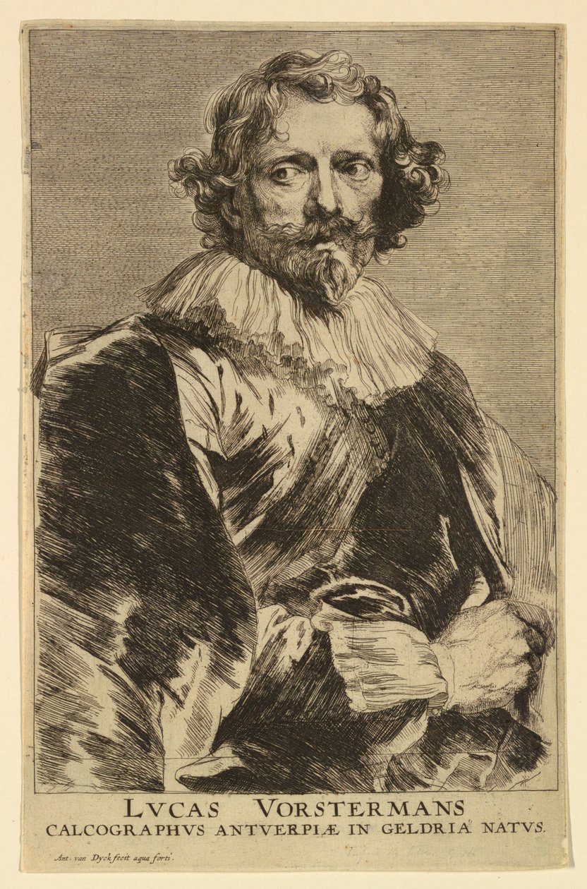 Ritratto di Lucas Vorsterman I, dall