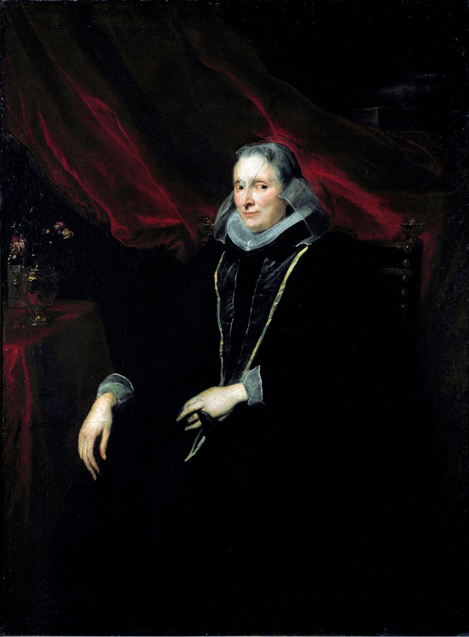 Ritratto di Luigia Cattaneo Gentile da Anthony van Dyck